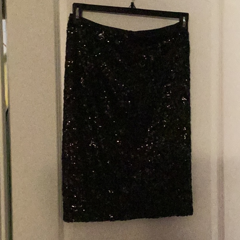 Fair child black sequins skirt